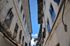 Stone Town, Zanzibar, Tanzania: Hurumzi area - narrow alley - photo by M.Torres