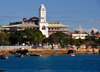 Stone Town, Zanzibar, Tanzania: House of Wonders and Forodhani gardens - Mizingani Road - photo by M.Torres