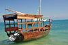 Stone Town, Zanzibar, Tanzania: Marlie in Paradise - dhow in Shangani - photo by M.Torres