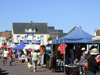 Pirou Plage, Manche, Basse-Normandie, France: market scene - photo by A.Bartel