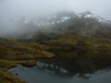24 New Zealand - South Island - Pleasant Range - lake, Fiordland National Park - Southland region (photo by M.Samper)