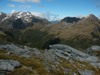 26 New Zealand - South Island - Centre Pass - on a ridge, Fiordland National Park - Southland region (photo by M.Samper)
