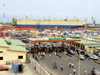 Lagos, Nigeria: Car Transporter, RoRo port - photo by A.Bartel