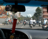 Ho Chi Minh city / Saigon: driving into town (photo by Robert Ziff)